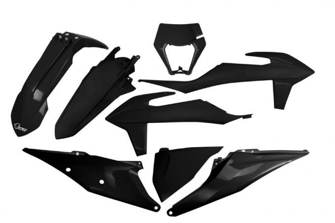 kit plastique ufo noir , kit plastique ktm , kit plastique exc ,kit plastique excf, kit plastique 20