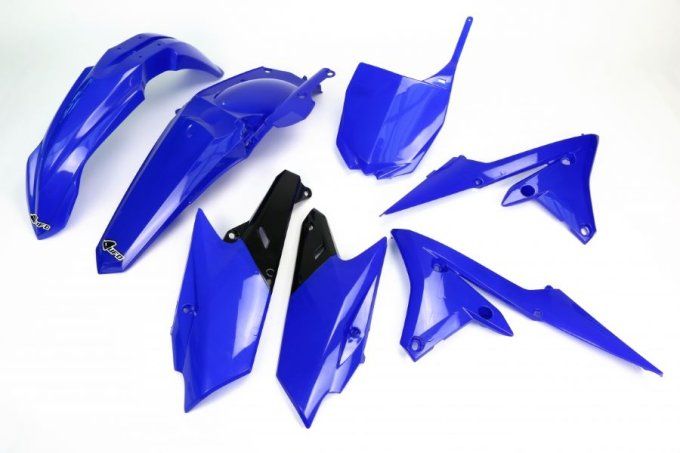 kit plastique yamaha , kit plastique ufo , kit plastique bleu , kit plastique yzf 250 , kit plastiqu