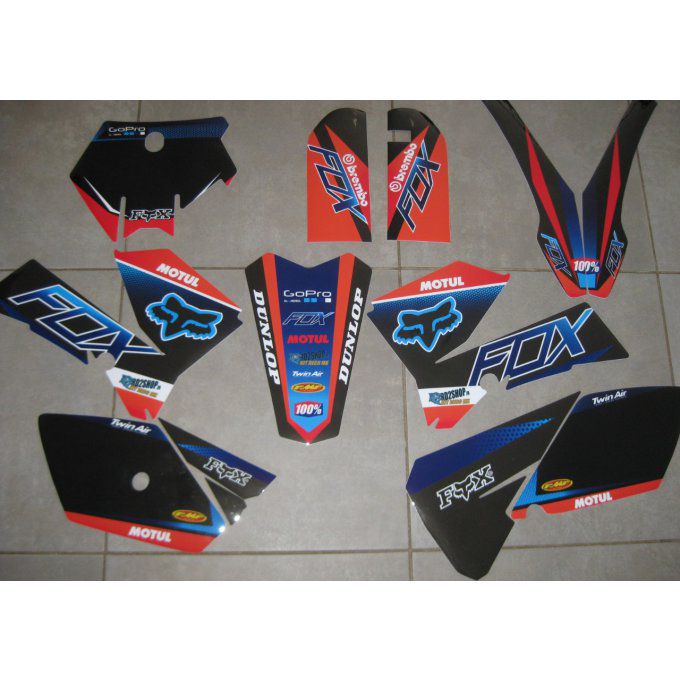 Kit déco complet KTM SX 85 ( 2006 à 2012 ) FOX
