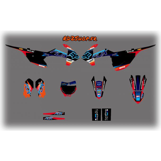 Kit déco KTM SX 85 ( 2018 , 2019 , 2020 , 2021 , 2022)