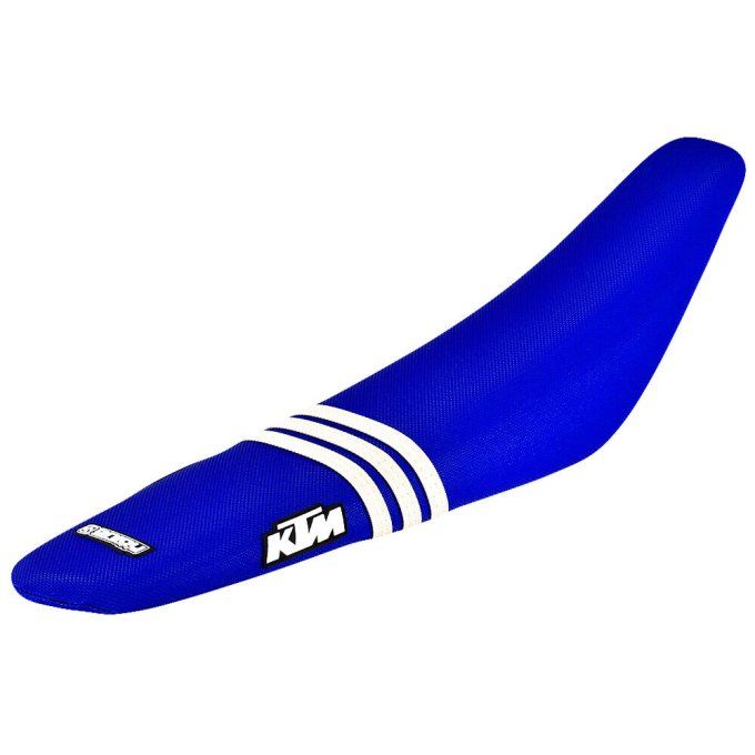 KTM-Blue-BLEU - housse selle - seat cover - tld - enjoy - sx - sxf 2019 - 2020 - 2021 - 2022 - redbu