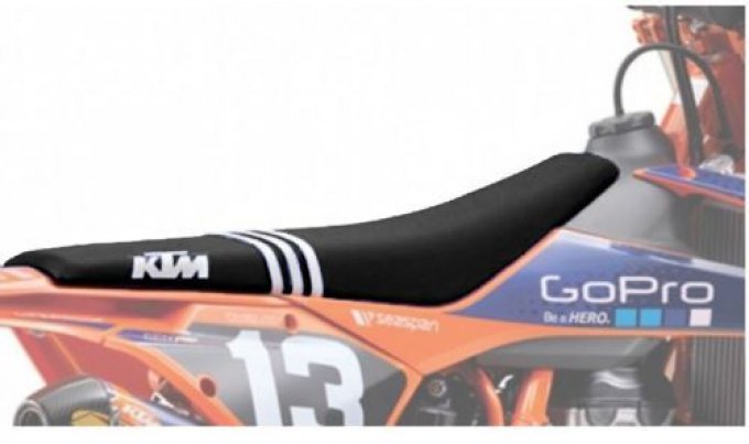 Housse de selle TLD KTM SX 85 ( 2013 à 2017 ) 