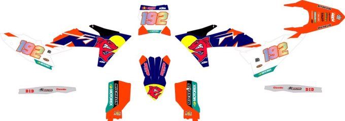 Ktm kit deco rd2 2024 -2026 - 2027 -  Ktm kit deco rd2 2023 - Ktm kit deco rd2 redbull - rd2