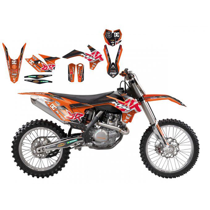 Kit déco Complet KTM SX / SXF  ( 2013 / 2014 / 2015 )