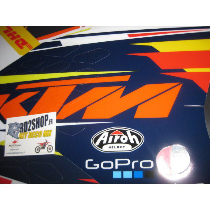 Kit déco complet KTM / EXC / SX / SXF ( 2007 à 2011 )