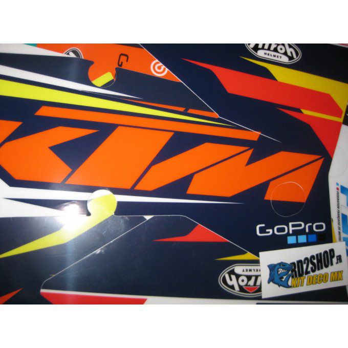 Kit déco Complet KTM EXC EXCF SX SXF ( 2005 à 2007 )