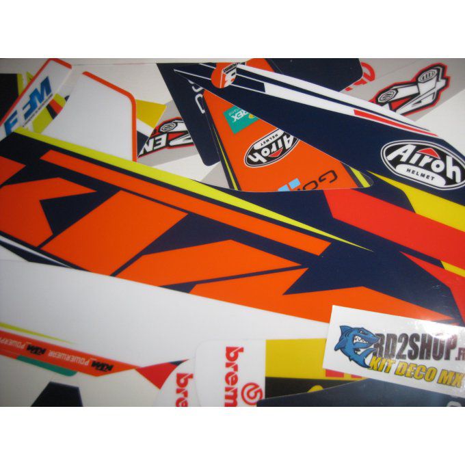 Kit déco Complet KTM SX / SXF ( 2019 à 2020 ) EXC 2020