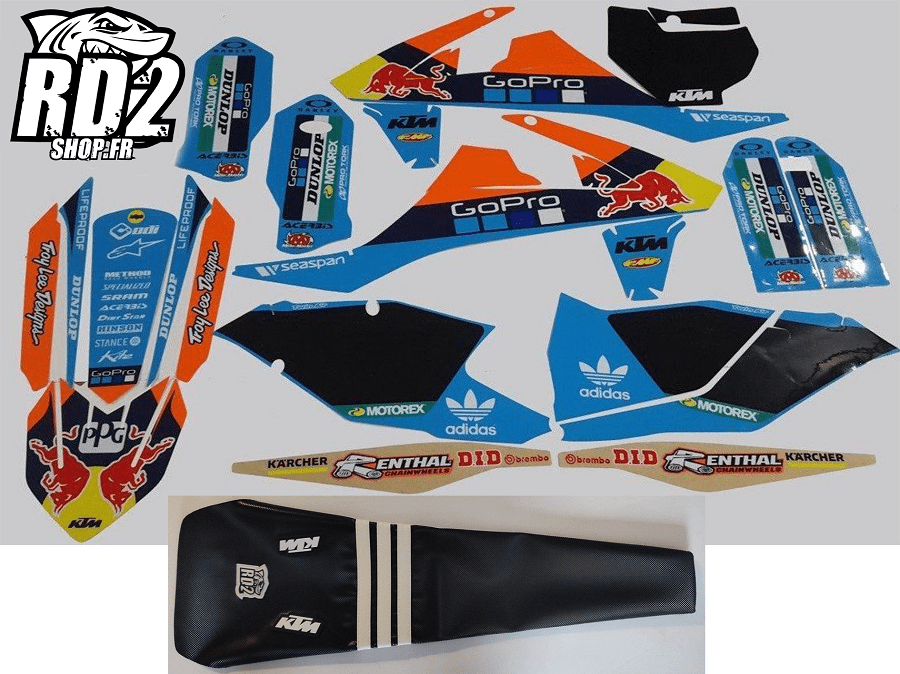 HOUSSE DE SELLE FACTORY RACING KTM POUR SX-S / SX / EXC / SX-F