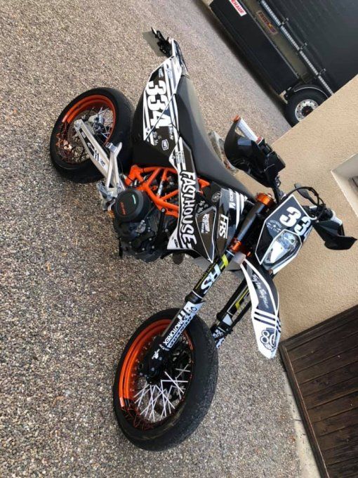 KTM 690 SMCR -2015-2016 Fasthouse - kit deco - graphics - 2019 - 2020 - 2021 - 2022 - 2023