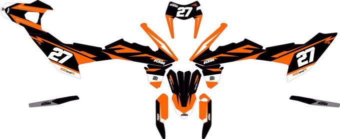 autocollant 690 smc , stickers 690 smcr , graphics ktm 690 , rd2shop