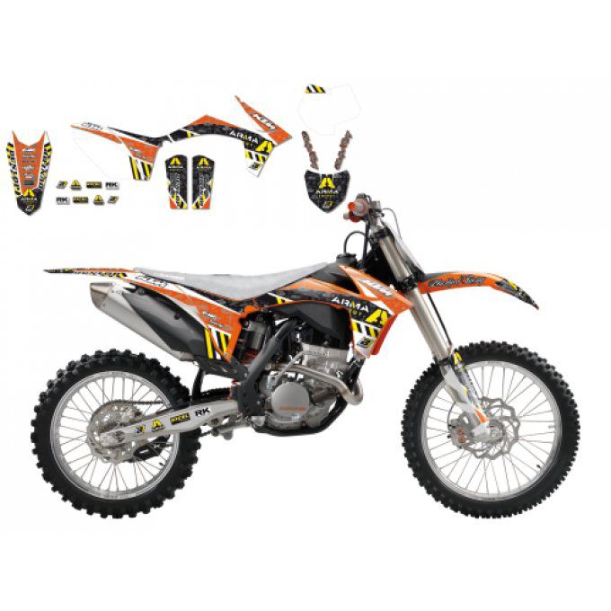 Kit déco autocollant  KTM SX / SXF / EXC ( 2011 / 2012 /  2013 )