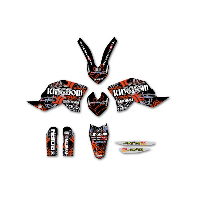 Kit déco KTM / EXC / SX / SXF / XC ( 07 à 11 )