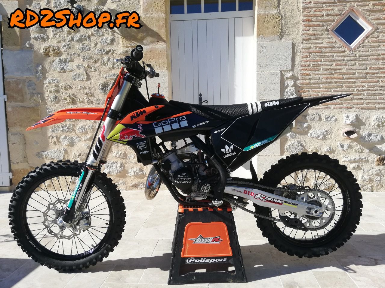 Kit deco Complet Black KTM SX SXF 2019 a 2022 EXC 2020 a 2023 Rd2shop