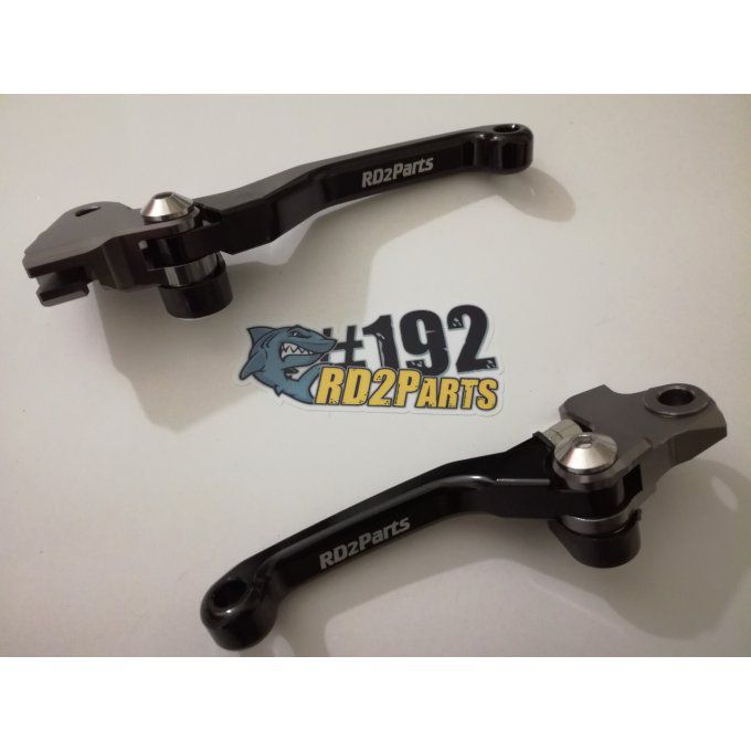 Paire Leviers  KTM 250 / 350 / 450 / 500 EXC-F ( 14 à 19 )