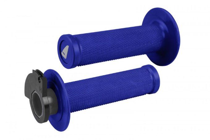 motocross-grips-lock-on-bleu-poignée - ufo