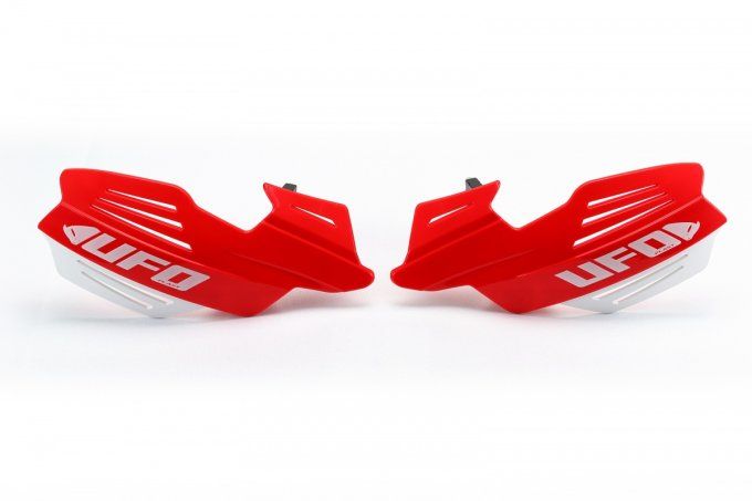 protege- mains -vulcan - rouge - ufo - motocross - enduro - mx - -handguards - crf - honda