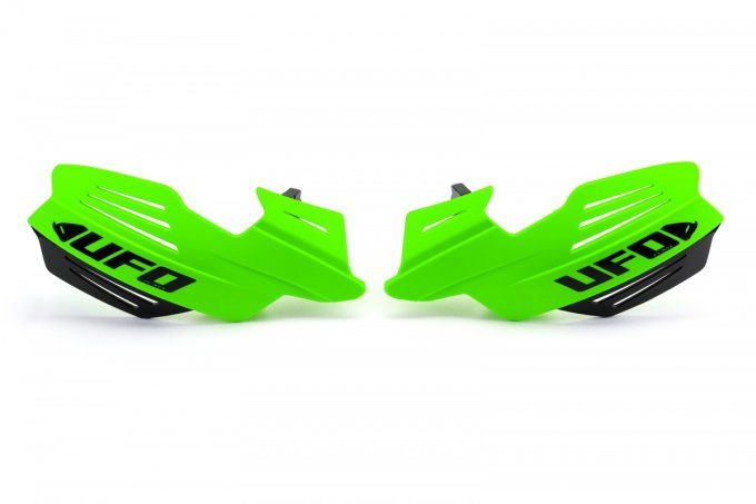 protege- mains -vulcan - vert fluo- ufo - motocross - enduro - mx - -handguards