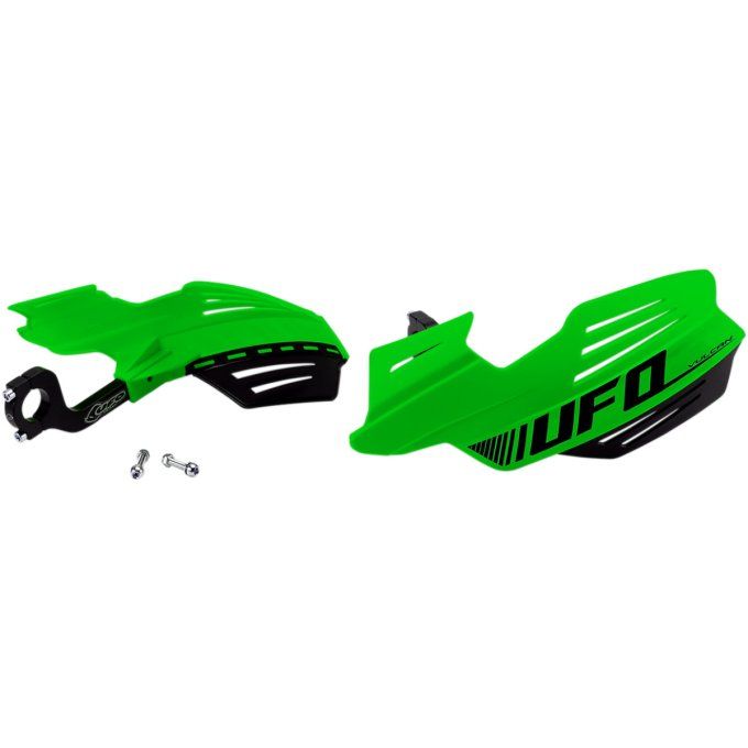 protege-mains-vulcan-vert-ufo-motocross-enduro-mx-handguards-kawasaki - kxf - kx