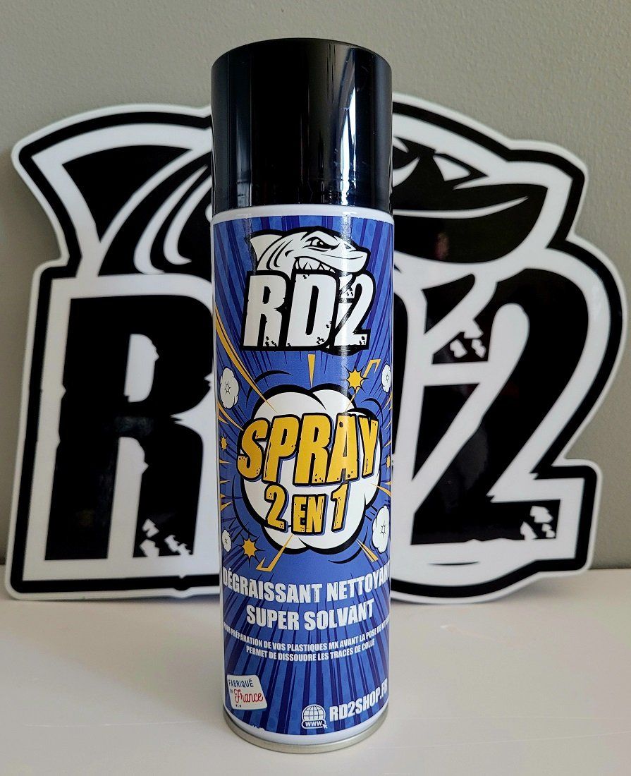 SPRAY 2en1 Préparation avant pose de kit déco " RD2SPRAY "
