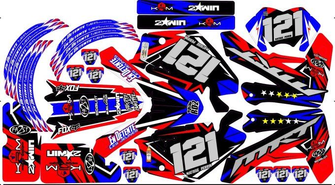 Rieju MRT Pro - kit deco - graphics -rd2