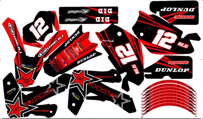 kit deco - rieju - mert - pro - rd2shop - autocollant -