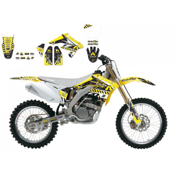 Kit Déco Suzuki RMZ 250 ( 2007 à 2009 )