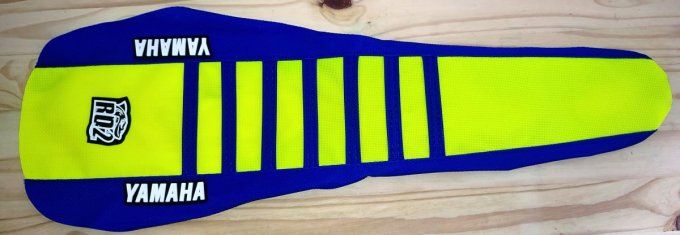 seat cover - housse - de -selle -yz - 125 - 250 - 2015 - 2021 - 2020- neon yellow - bleu - rd2