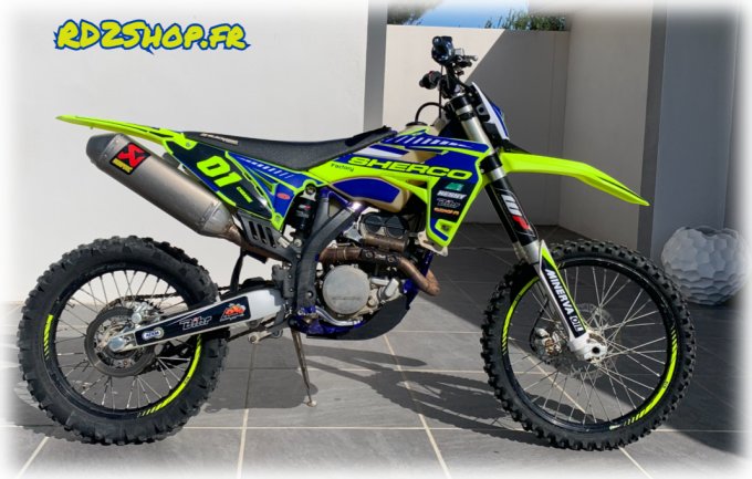 Kit Déco Semi-Perso SHERCO SE / SEF ( 2013 à 2021 )  fluo