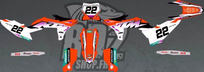 Sxf- 2025-2026 -2027-sx-125-250-350-450-kit deco - origine - style -