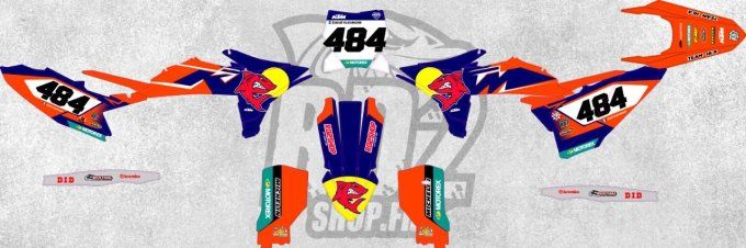 Sxf - 2025 - sx - kit deco - graphics - rd2 - ktm - 2026 - 125 - 250 - 300 - 350 - 450 -