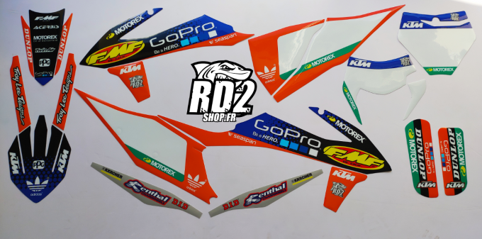 SXF-EXCRD-1921 KIT DECO - KTM - sx - sxf - exc - 2019 - 2020 - 2021 - rd2shop - blanc