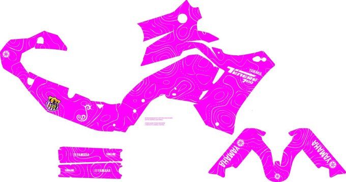 T7_Revolution_Rtech - tenere - kit deco - stickers - graphics - pink - rose -