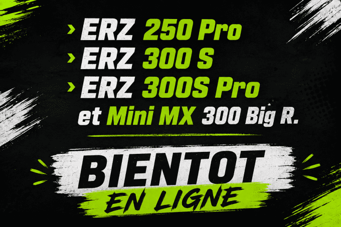 kit déco ERZ 250 Pro, ERZ 300 S, ERZ 300S Pro et Mini MX 300 Big R  - Mini MX 250 Big R 