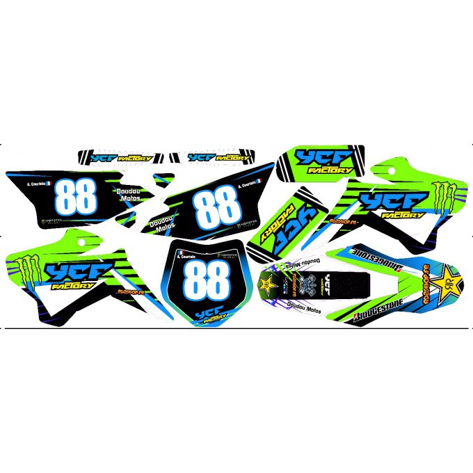 Kit Déco YCF BIGY / PILOT / SP FACTORY 2025 -2026-
