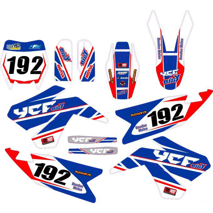 Kit Déco Semi-Perso YCF BIGY  190