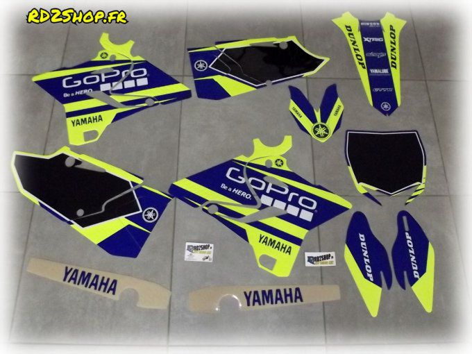 Kit Déco GOPRO FUO YZ 125 / 250 ( 2015 à 2020 )