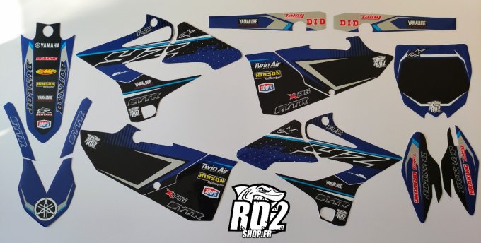 Kit Déco RD2 Yamaha YZ 125 / 250 ( 2015 à 2021 ) rd2shop - 2015 - 2016 - 2017 - 2018 - 2019 - 2020