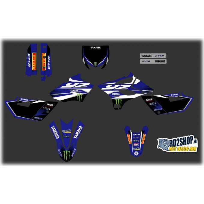 Kit Déco  YAMAHA YZ 85  MONSTER( 2015, 2016 , 2017 , 2018 , 2019 , 2020 , 2021 )