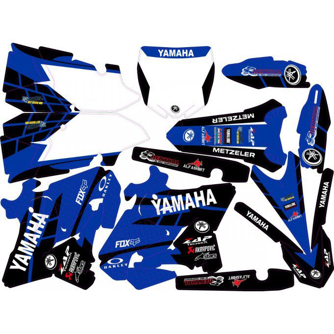 Kit deco Semi-perso YZ 125 / 250 ( 2002 à 2020 )