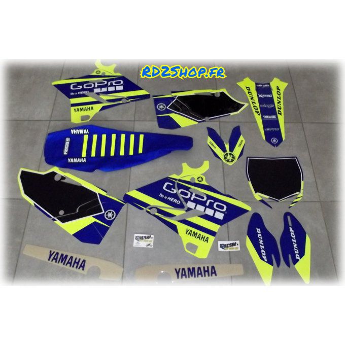 kit deco fluo gopro yz 125 / 250