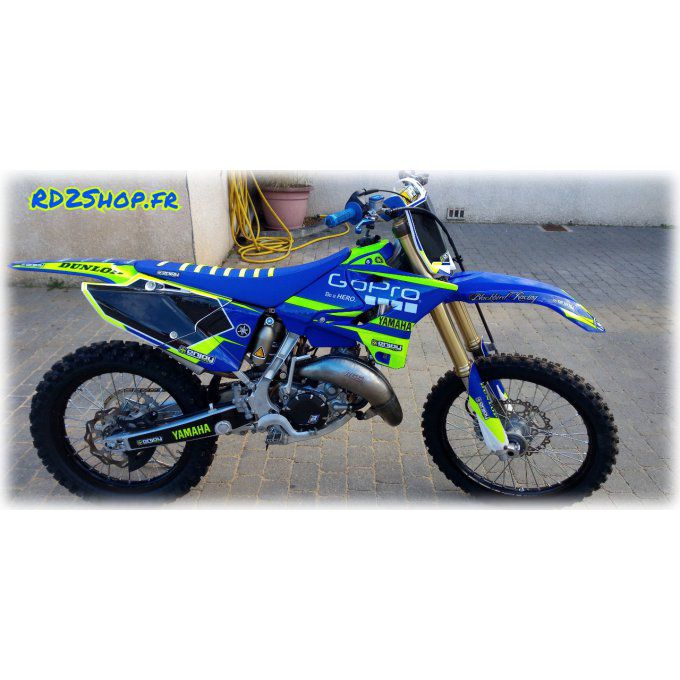 Kit Déco + Housse selle Yamaha YZF 250  ( 2019 à 2023 ) / 450 ( 2018 à 2022 )