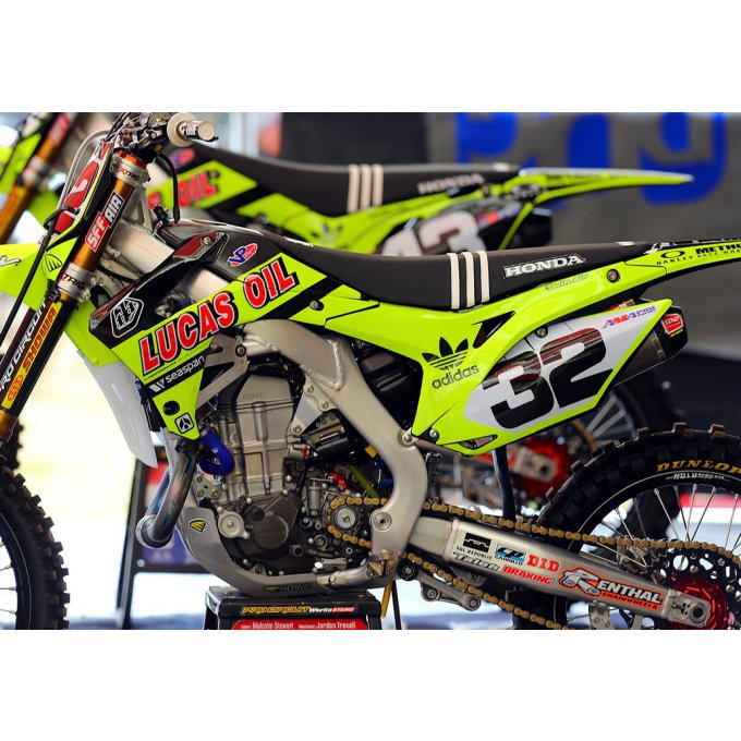 Kit Déco Complet Honda Fluo CRF 250 / 450 ( 2013 à 2017 )